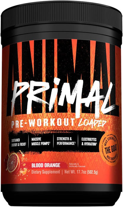 Animal Primal Loaded Pre-Workout | Energy, Focus & Muscle Pump