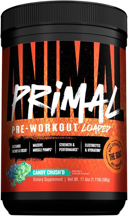 Animal Primal Loaded Pre-Workout | Energy, Focus & Muscle Pump