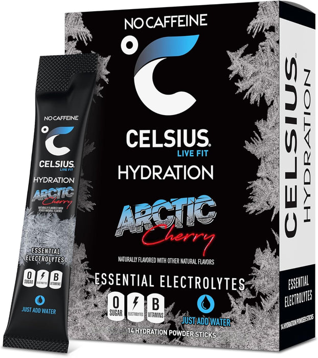 Celsius Hydration Sticks | Electrolyte Drink Mix with Energy Support