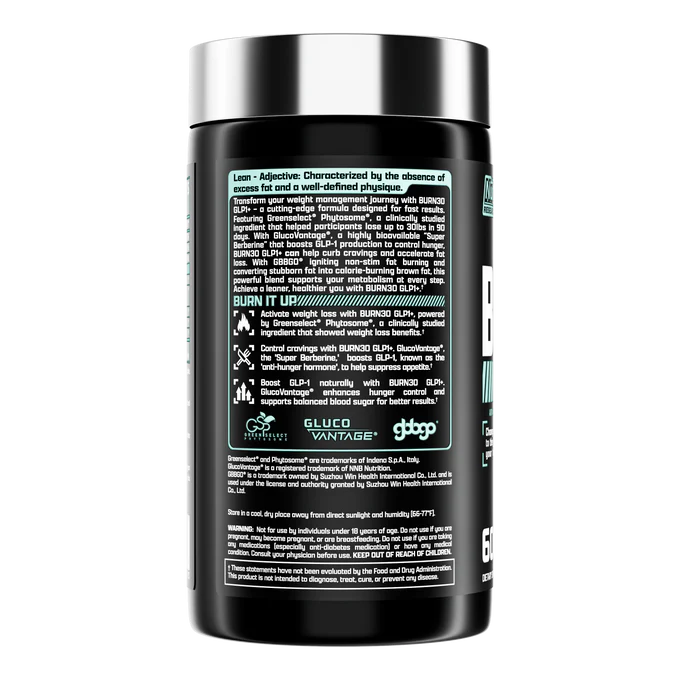 Nutrex Burn30 GLP1+ | Advanced Fat Loss Support Inspired by GLP-1 Science