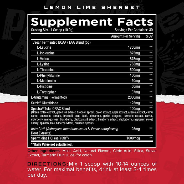 Unmatched Longevity EAA | Essential Amino Acids for Recovery