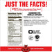 MuscleMeds Carnivor RTD Vanilla Cupcake Supplement Facts & Ingredients Label | Tigerfitness.com