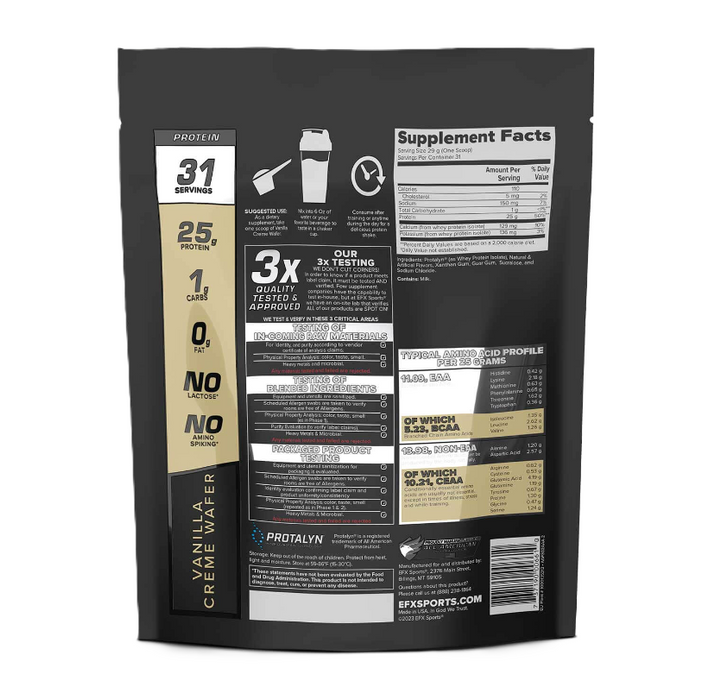 EFX Sports Protalyn | Advanced Protein Blend for Recovery & Growth