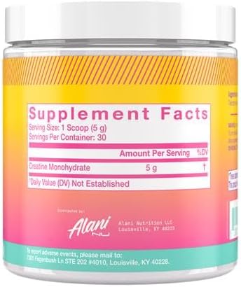 Alani Nu Creatine | Strength, Power & Recovery Support