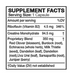 Detoxify PreCleanse Herbal Supplement Facts Label – Ingredients & Nutrition | TigerFitness