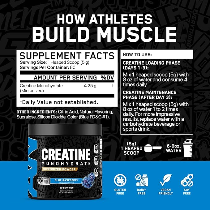 ABE Nation Creatine Monohydrate | Strength, Power & Performance
