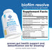 NuEthix Formulations Biofilm Resolve – Supplement Facts