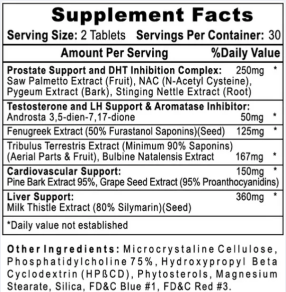 Innovative Labs Hell Raiser PCT | Post Cycle Testosterone & Hormone Support