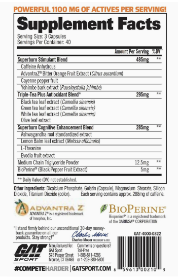 GAT Sport | Jetfuel Superburn
