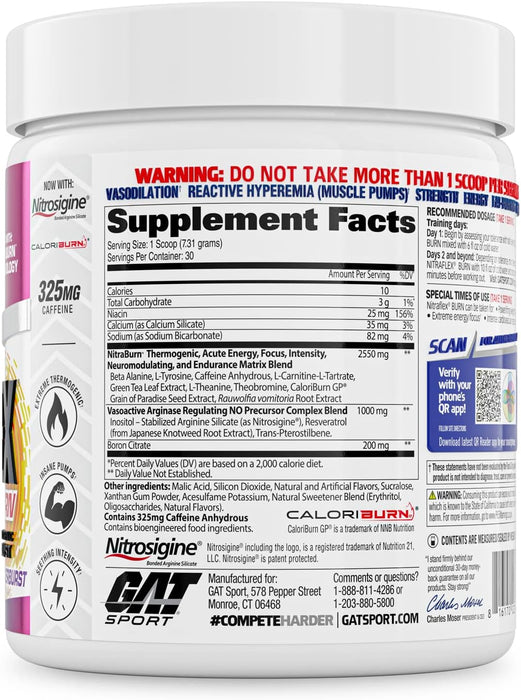 GAT Sport | Nitraflex  BURN
