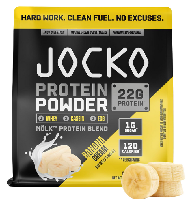 Jocko Fuel Molk Protein Banana Cream – TigerFitness.com