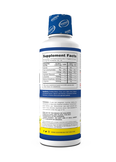 Gaspari Nutrition Proven Pump Pre-Workout Supplement Facts | TigerFitness.com