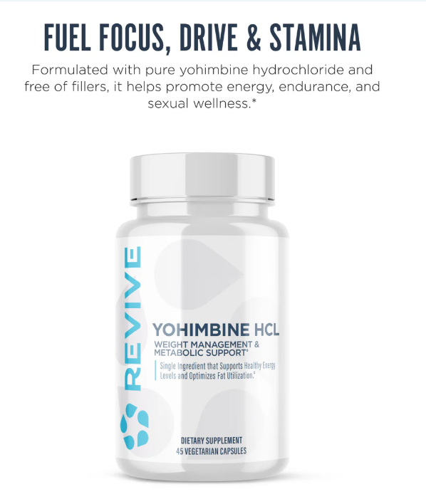 Revive MD Yohimbine HCL | Fat Loss & Energy Support