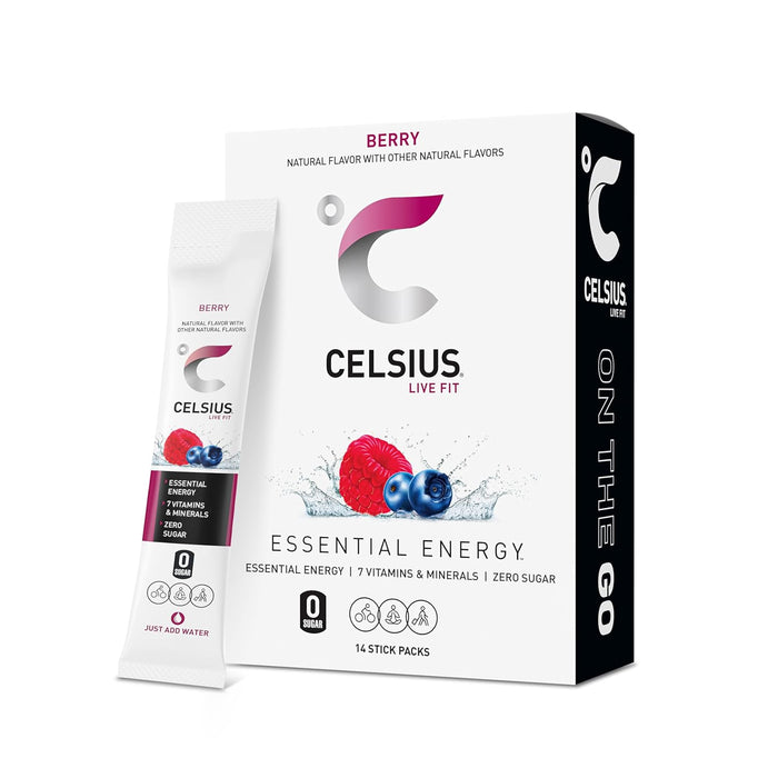 Celsius On-The-Go Sticks | Energy Drink Powder Packets