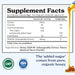 BetterAlt Ashwagandha Honey Sticks – Supplement Facts & Ingredients Panel 30 Sticks 