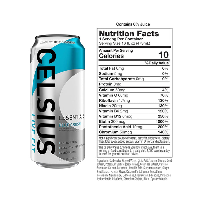Celsius Essentials Energy Drink