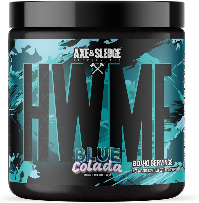 Axe & Sledge HWMF | High-Stim Pre-Workout for Energy & Focus