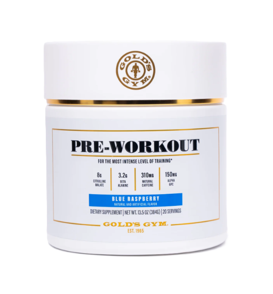 Gold’s Gym Nutrition Pre-Workout | Energy, Focus & Endurance Support