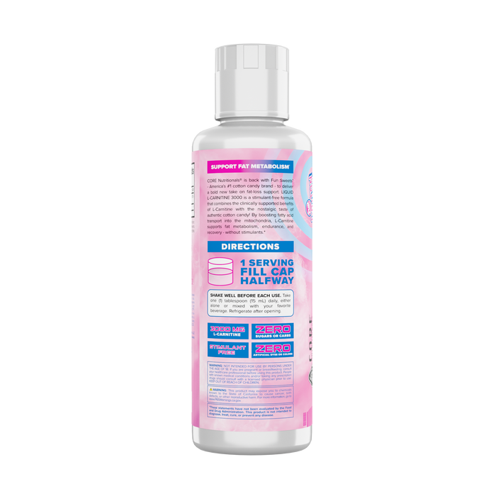 Core Nutritionals Liquid L-Carnitine 3000