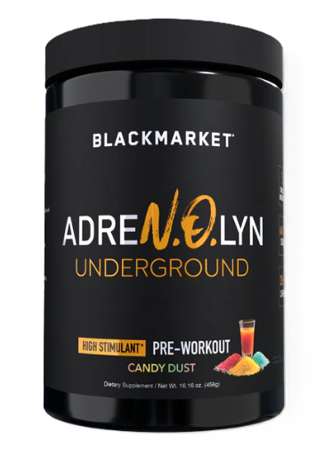 BlackMarket Labs Adrenolyn Underground | Extreme High-Stim Pre-Workout