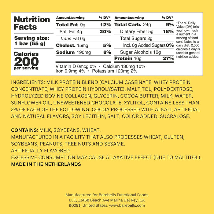 Barebells Soft Protein Bar | Delicious High Protein Snack