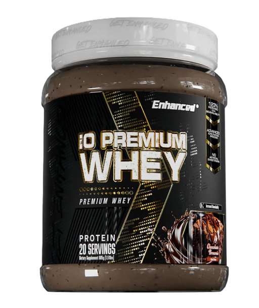 Enhanced Labs iO Premium Whey – Chocolate Brownie Advanced Whey Protein Isolate Powder | TigerFitness