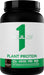 Rule 1 Plant Protein plant-based protein powder for muscle recovery and daily nutrition 20 Servings, Dark Chocolate