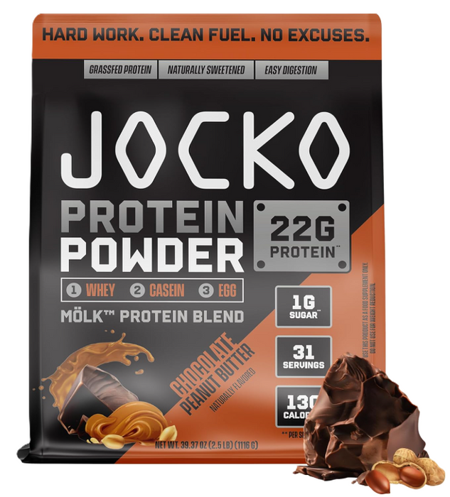 Jocko Fuel Molk Protein Chocolate Peanut Butter – TigerFitness.com