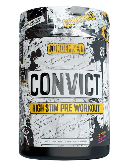 Condemned Labz Convict | High Stim Pre-Workout