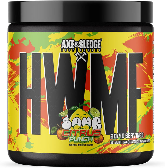 Axe & Sledge HWMF | High-Stim Pre-Workout for Energy & Focus