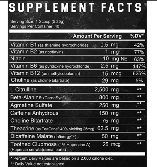 Axe & Sledge Ignition Switch | High-Stim Pre-Workout for Energy & Focus