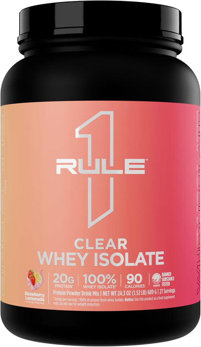 R1 Clear Whey Isolate | Clear Protein with Electrolytes