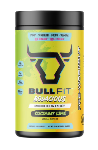 BullFit Bodacious Pre-Workout Coconut Lime – Energy, Focus & Performance | TigerFitness