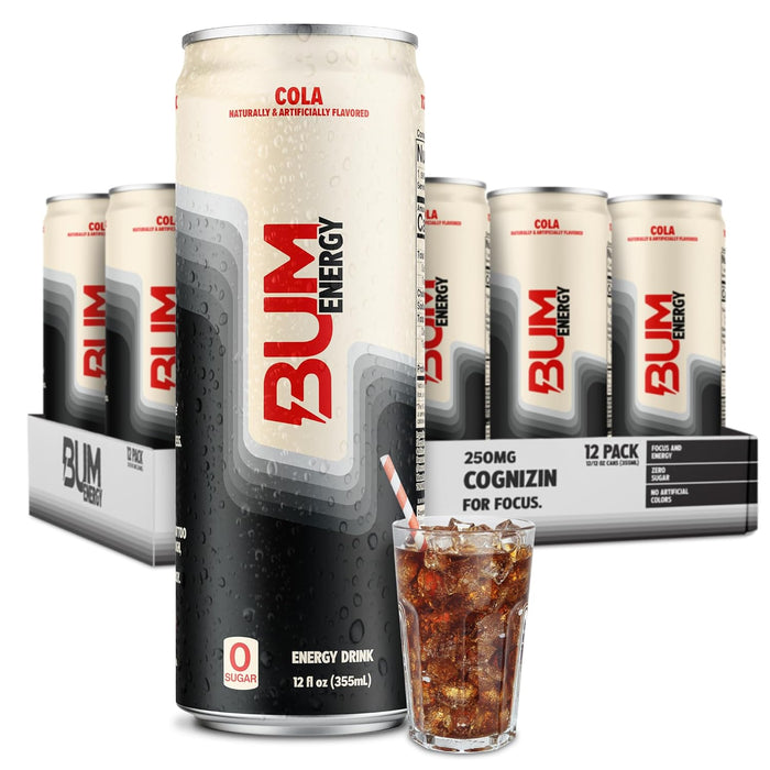 Bum Energy Drink | Zero Sugar Energy & Performance Beverage