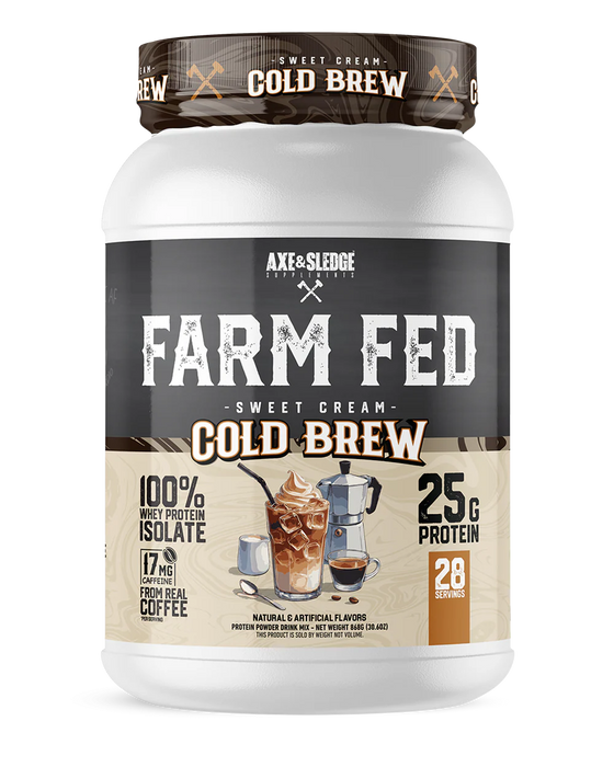 Axe & Sledge Farm Fed V3 | Grass Fed Whey Protein Isolate