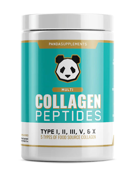 Panda Supps™ Multi Collagen Peptides | Skin, Hair, Joint & Gut Health