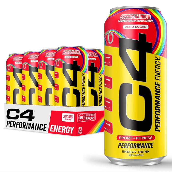 Cellucor C4 Energy Carbonated RTD | Explosive Energy & Performance Drink