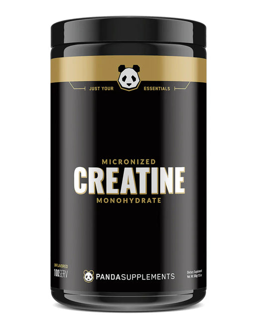 Panda Supps Creatine – 100% Pure Micronized Creatine Monohydrate for Strength and Recovery