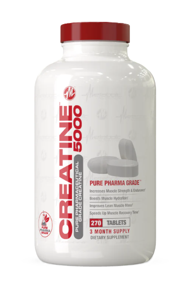 Metabolic Nutrition Creatine 5000 270 Tablets – Strength & Muscle Support – TigerFitness
