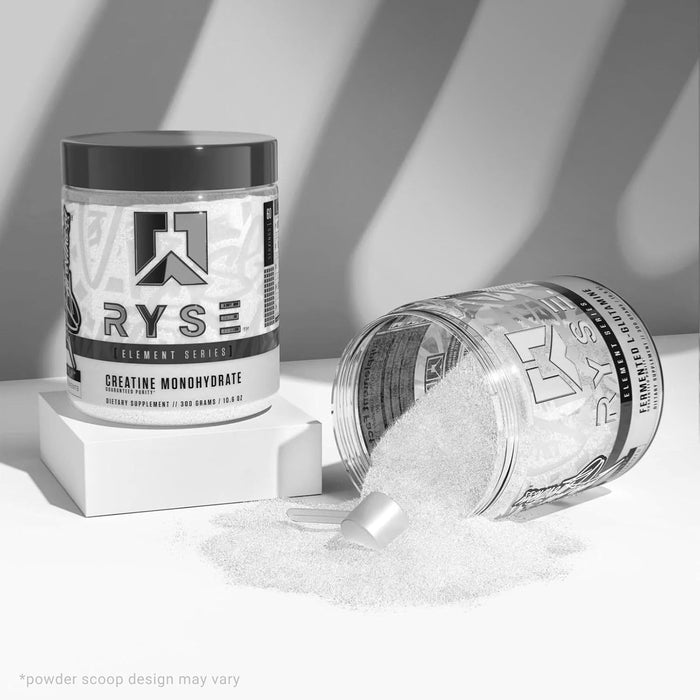 RYSE Creatine Monohydrate – 300g Micronized Creatine Powder