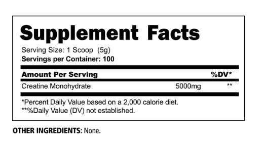 Panda Supps™ Creatine | 100% Pure Micronized Creatine Monohydrate