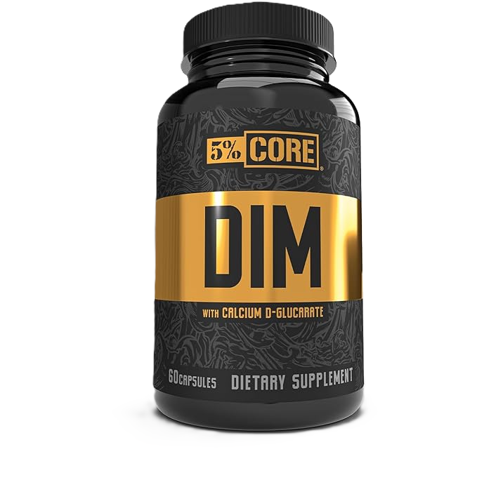 5% Nutrition DIM  60 Capsules |Estrogen Balance & Hormone Support Supplement 