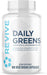 Revive MD Daily Greens 180 Vegetarian Capsules – superfood and antioxidant supplement with digestive enzymes, prebiotics, and probiotics