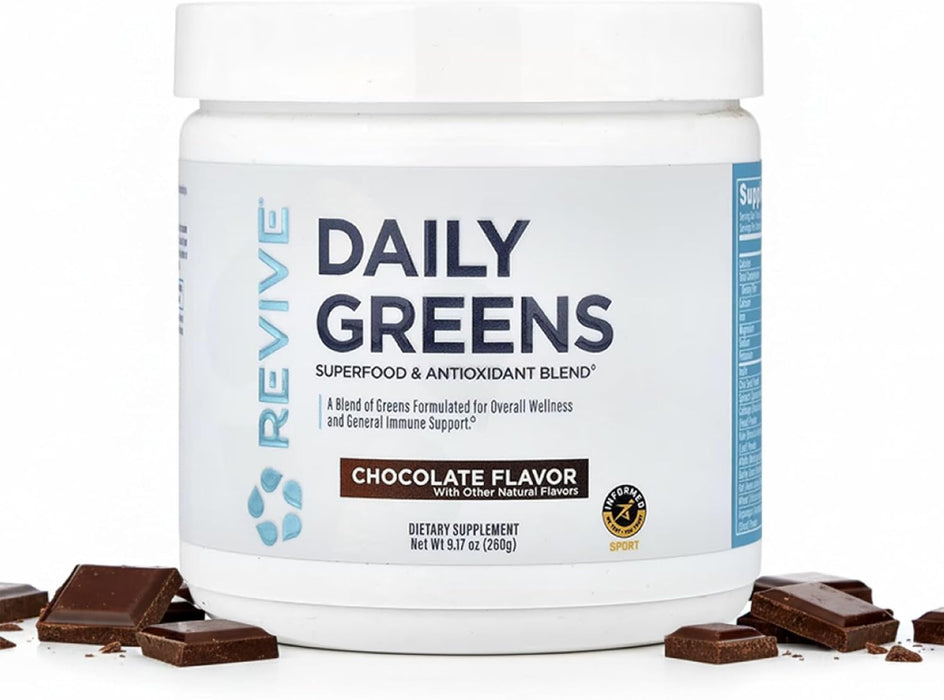 Revive MD Daily Green Powder | Superfood Greens for Energy & Digestion