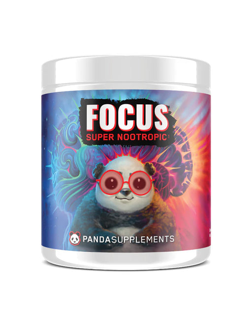 Panda Supps FOCUS 30 Servings Strawberry Watermelon – Premium Nootropic for Energy, Mental Clarity, and Focus