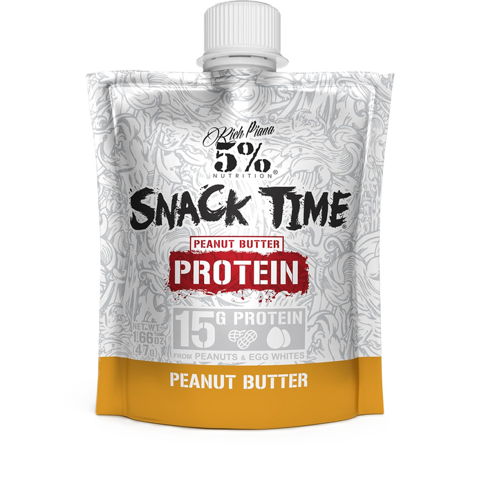 Snack Time Protein Pouch 10 Pack | Peanut Butter 