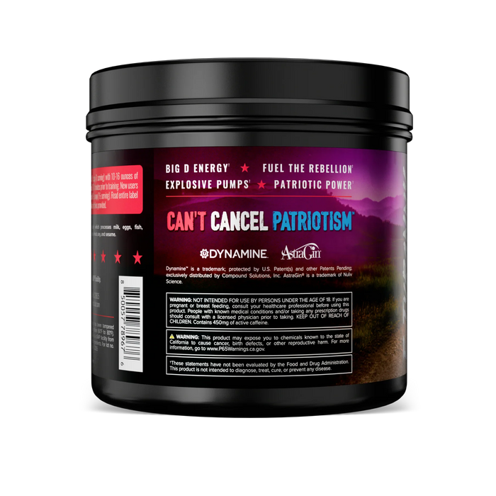 Merica Labz F-Tyranny Pre-Workout