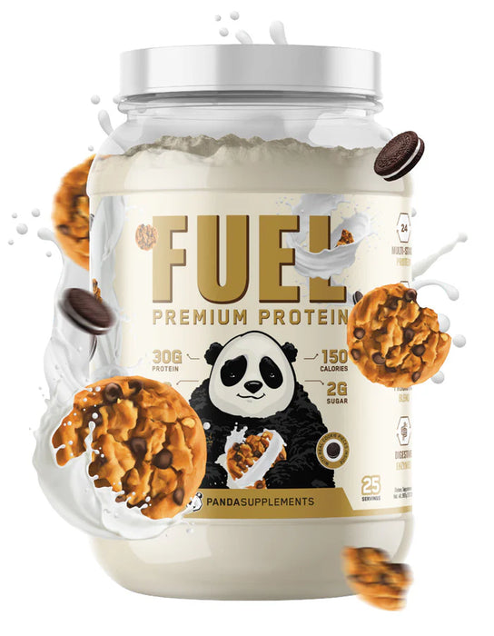 Panda Supps FUEL Protein Cookies & Cream – Premium Whey Blend for Lean Muscle