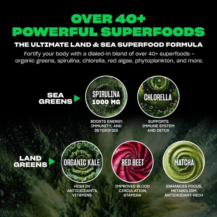 MUTANT BIG GREENS | Superfood Greens Powder for Digestion, Immunity & Daily Energy