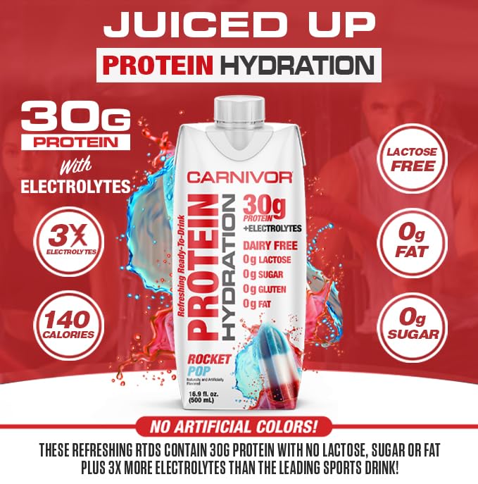 MuscleMeds Carnivor Protein Hydration RTD 12 Pack | Tigerfitness.com